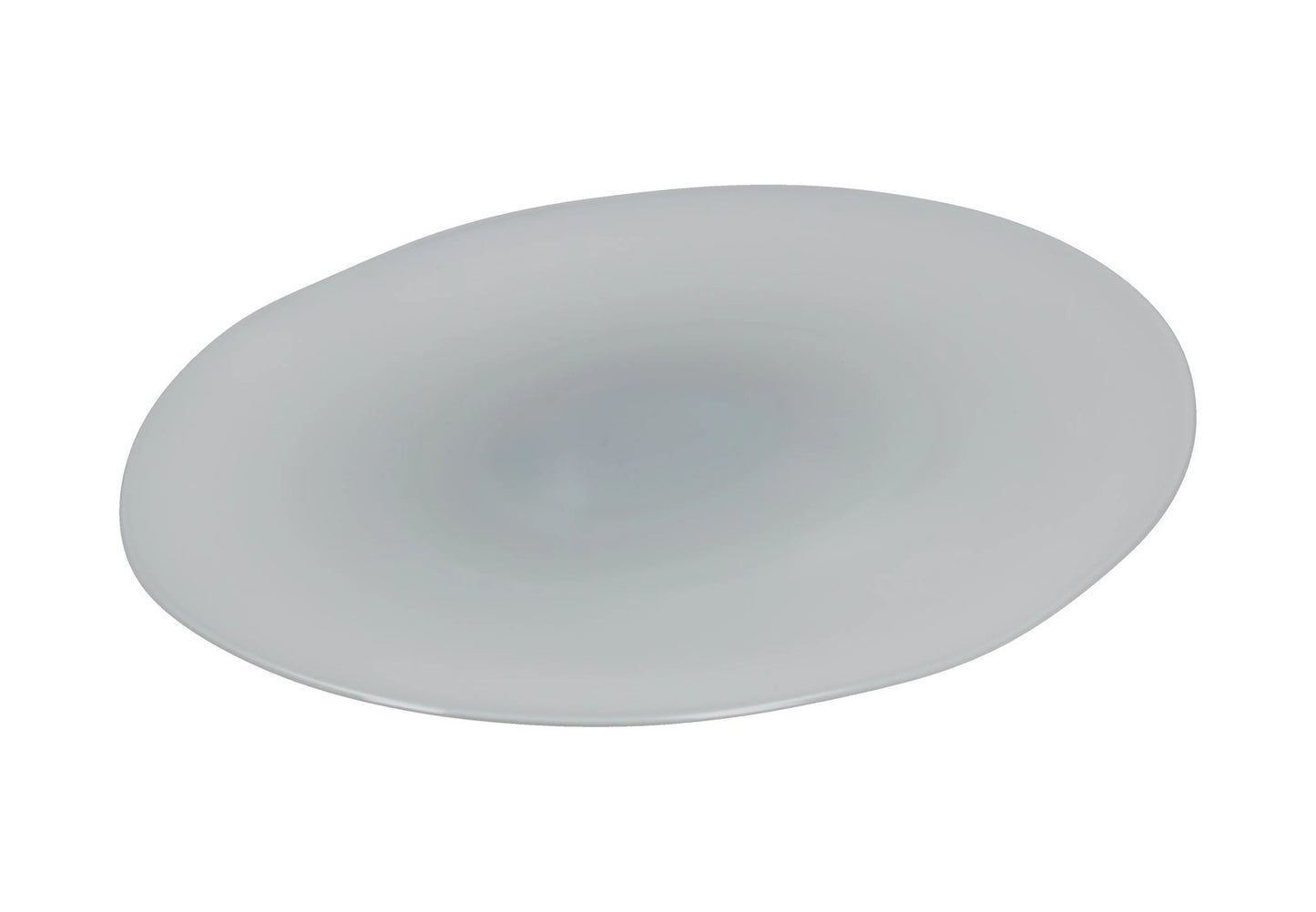 Helle Mardahl Bon Bon Plate Glass White Blue Smooth Round One Size RRP 235 — View 5