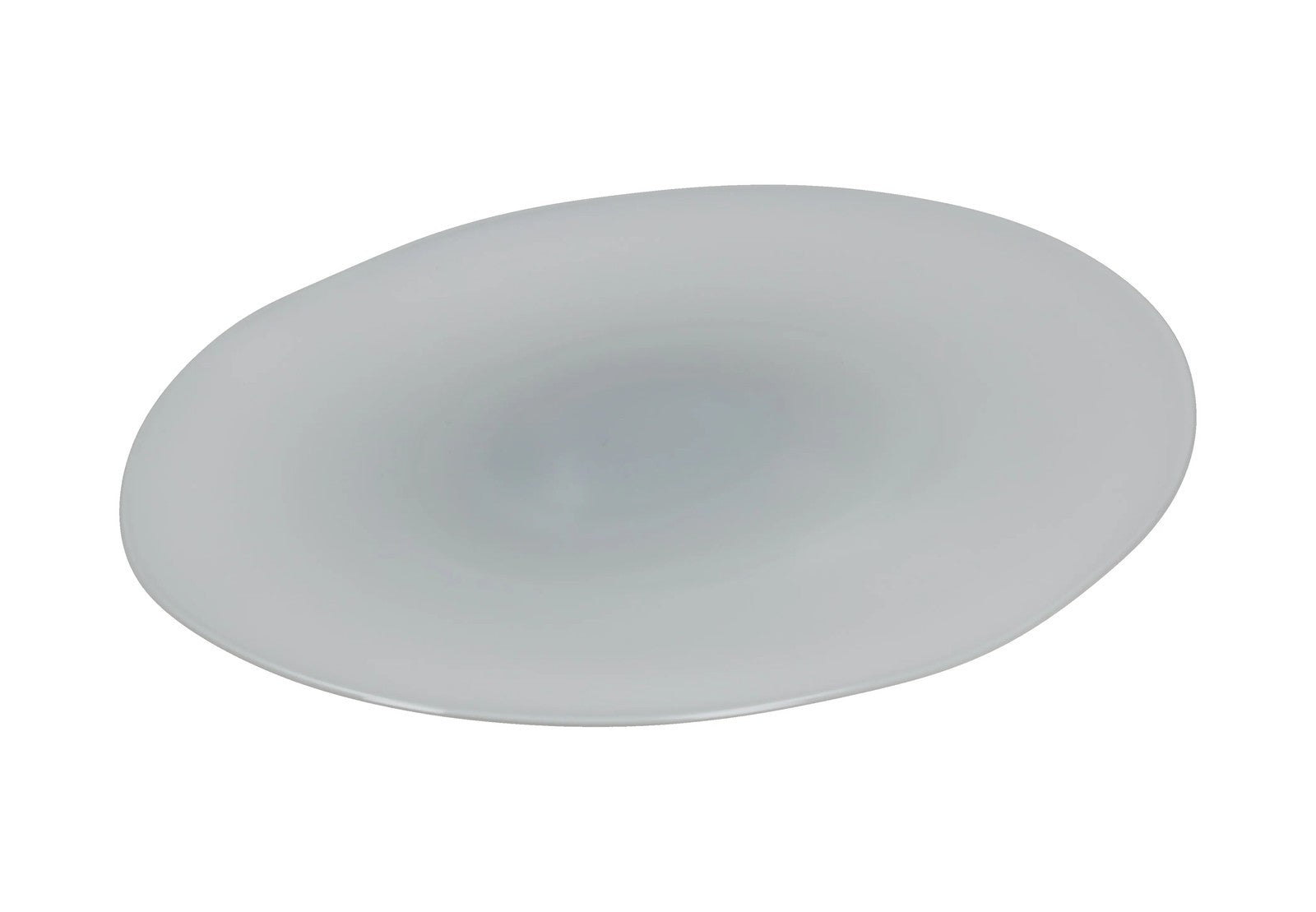 Helle Mardahl Bon Bon Plate Glass White Blue Smooth Round One Size RRP 235 — View 5