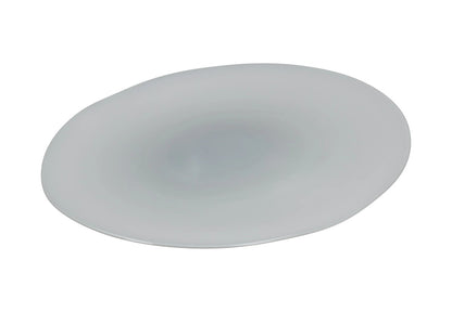 Helle Mardahl Bon Bon Plate Glass White Blue Smooth Round One Size RRP 235 — View 5