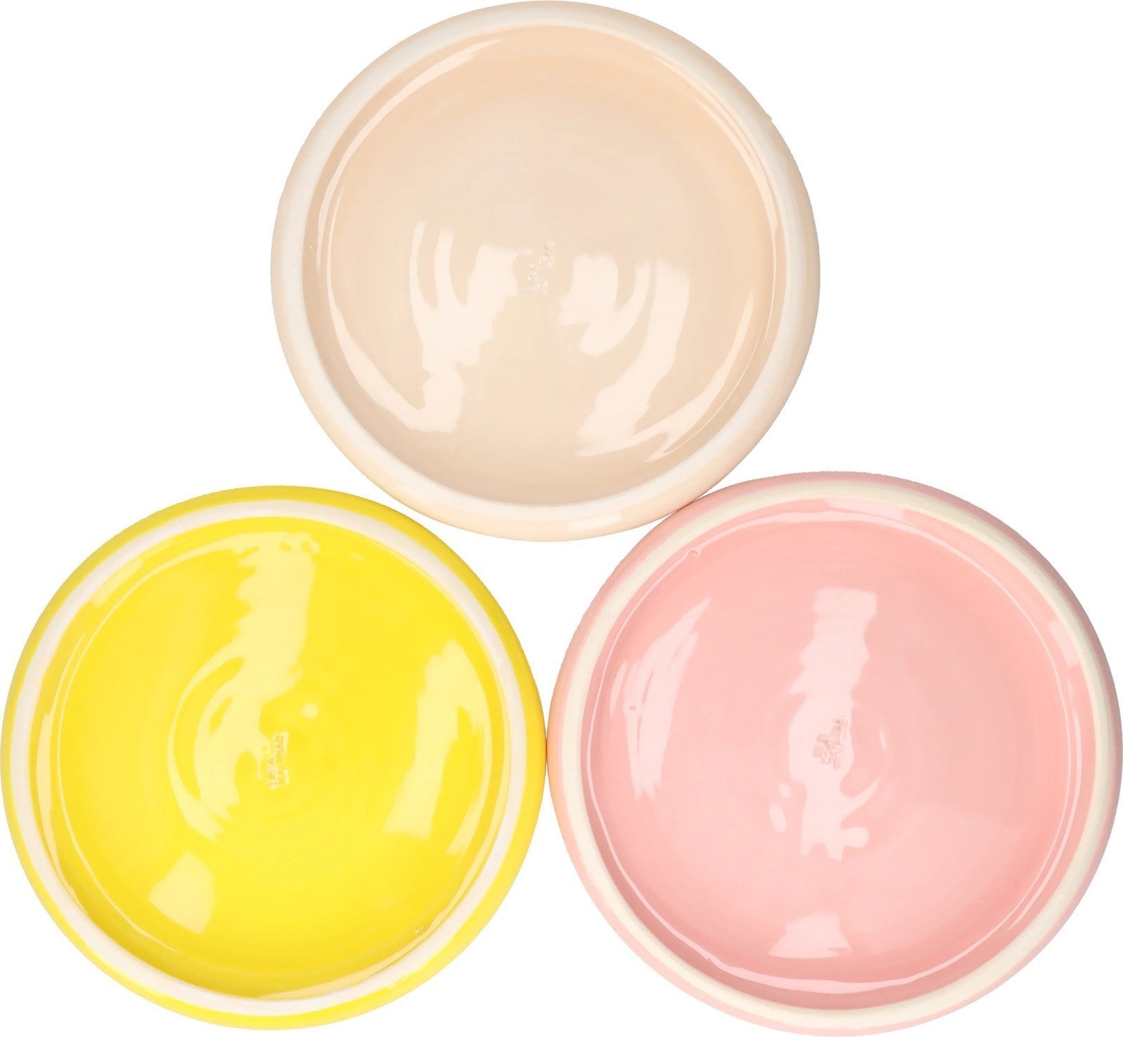 LOLA MAYERAS Set Of 3/4 Puffy Plate Round Multicoloured One Size  RRP 200 — View 7