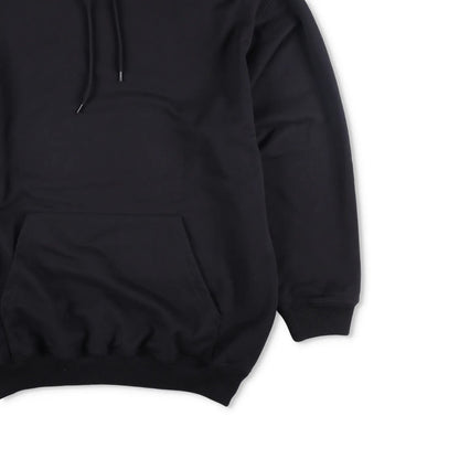 BALENCIAGA Unisex Adults Hoodie Cotton Black Kangaroo Pocket Size XXS RRP 690 — View 4