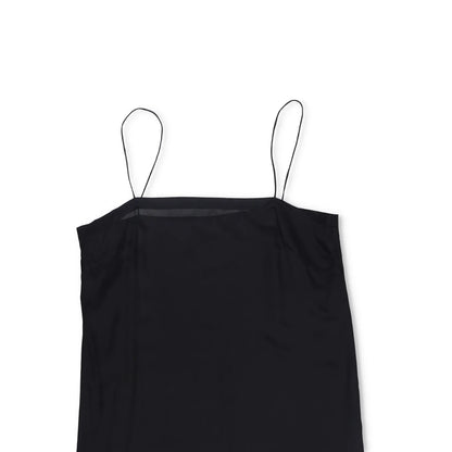 ISABEL MARANT Womens Dress Silk Black Midi Sleeveless Square Neck Size 42 RRP325 — View 2