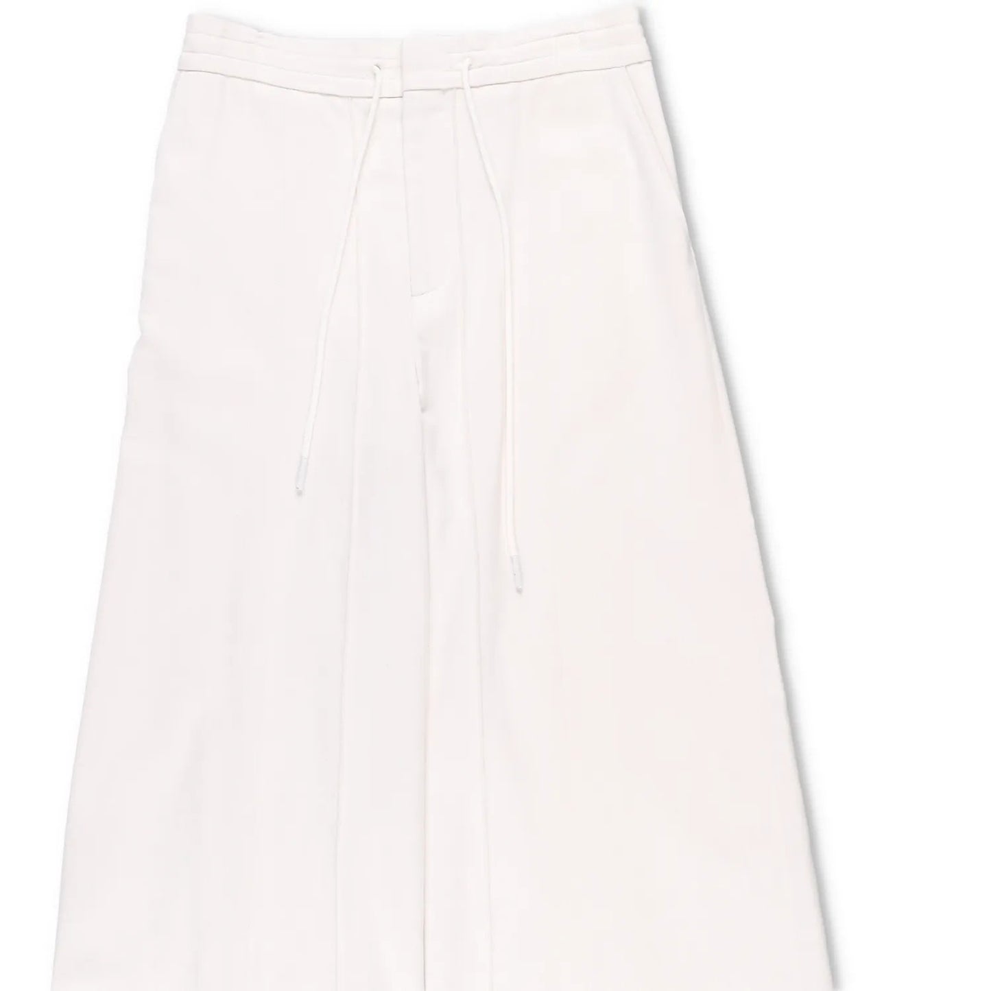 BETTTER Womens Upside Down Pants Beige High Rise Cotton Trousers Size S RRP 1660 — View 5