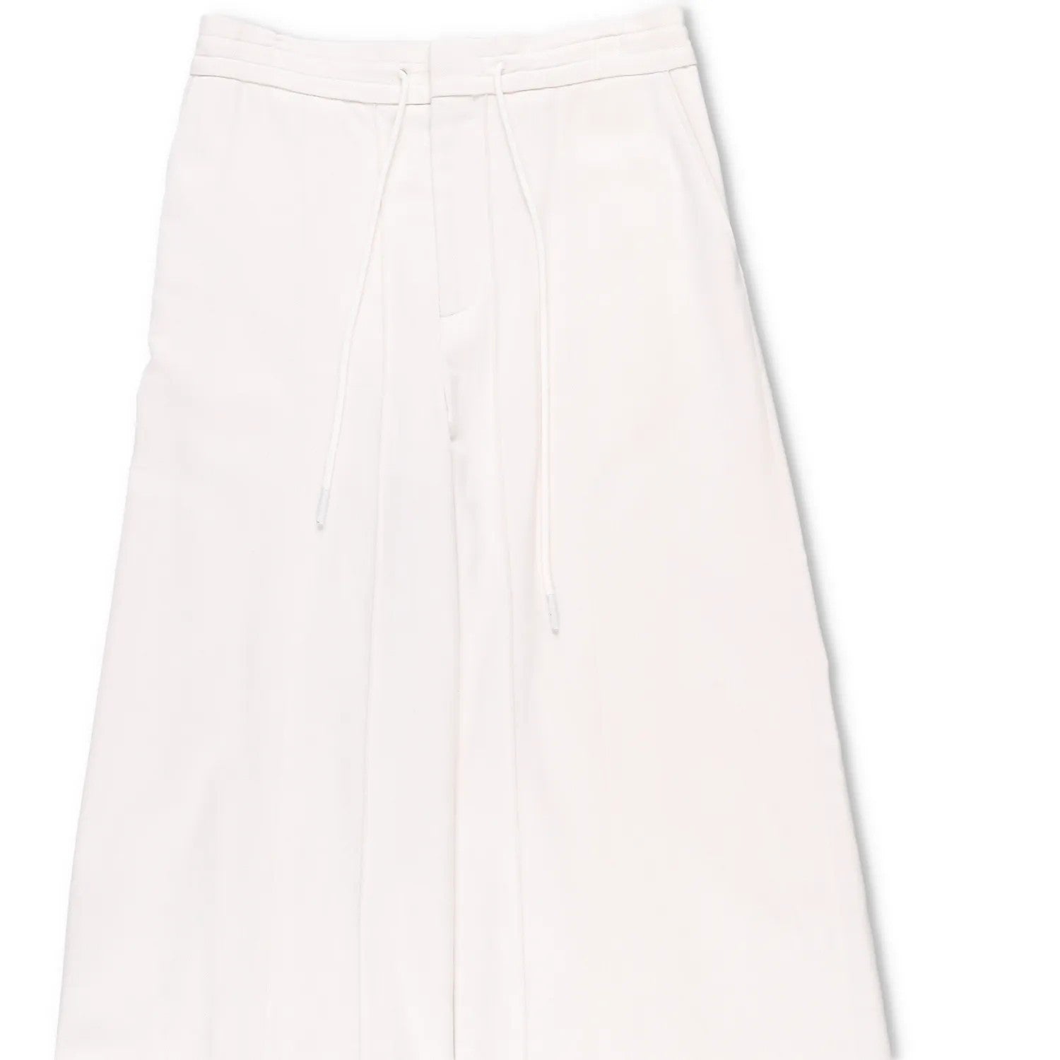 BETTTER Womens Upside Down Pants Beige High Rise Cotton Trousers Size S RRP 1660 — View 5
