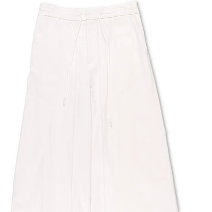 BETTTER Womens Upside Down Pants Beige High Rise Cotton Trousers Size S RRP 1660 — View 5