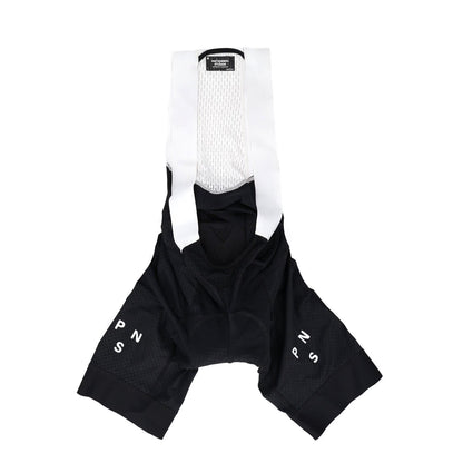 PAS NORMAL STUDIOS Men Core Mechanism Bib Shorts Sweat Black Logo Strap M RRP210