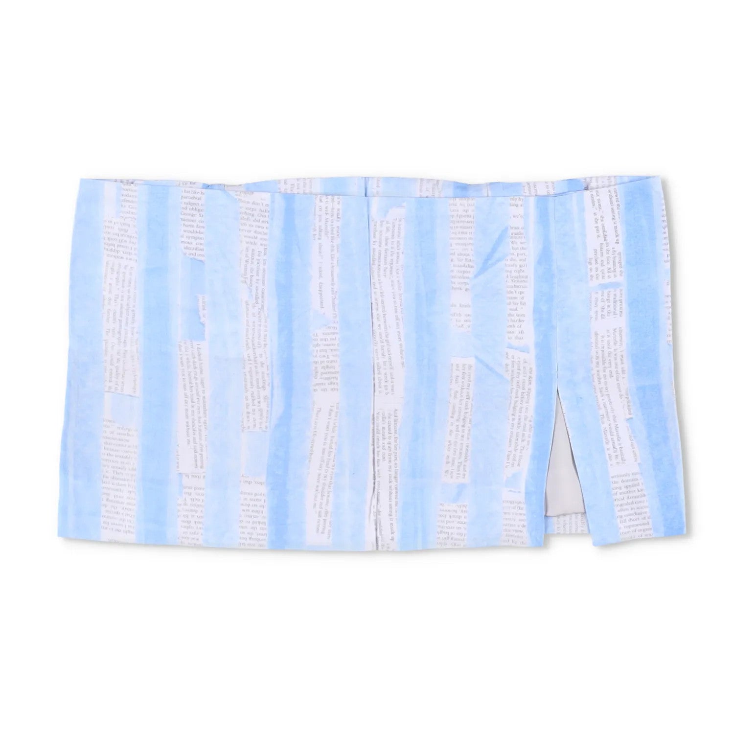FEBEN Womens The Read Mini Skirt Multicoloured Buttons Striped Short 40 RRP 505 — View 5
