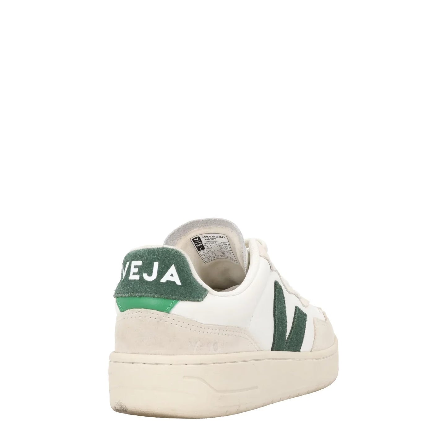 VEJA Womens V 90 Low Top Leather Sneaker White Trainer Lace Up UK 4 RRP 150 — View 6