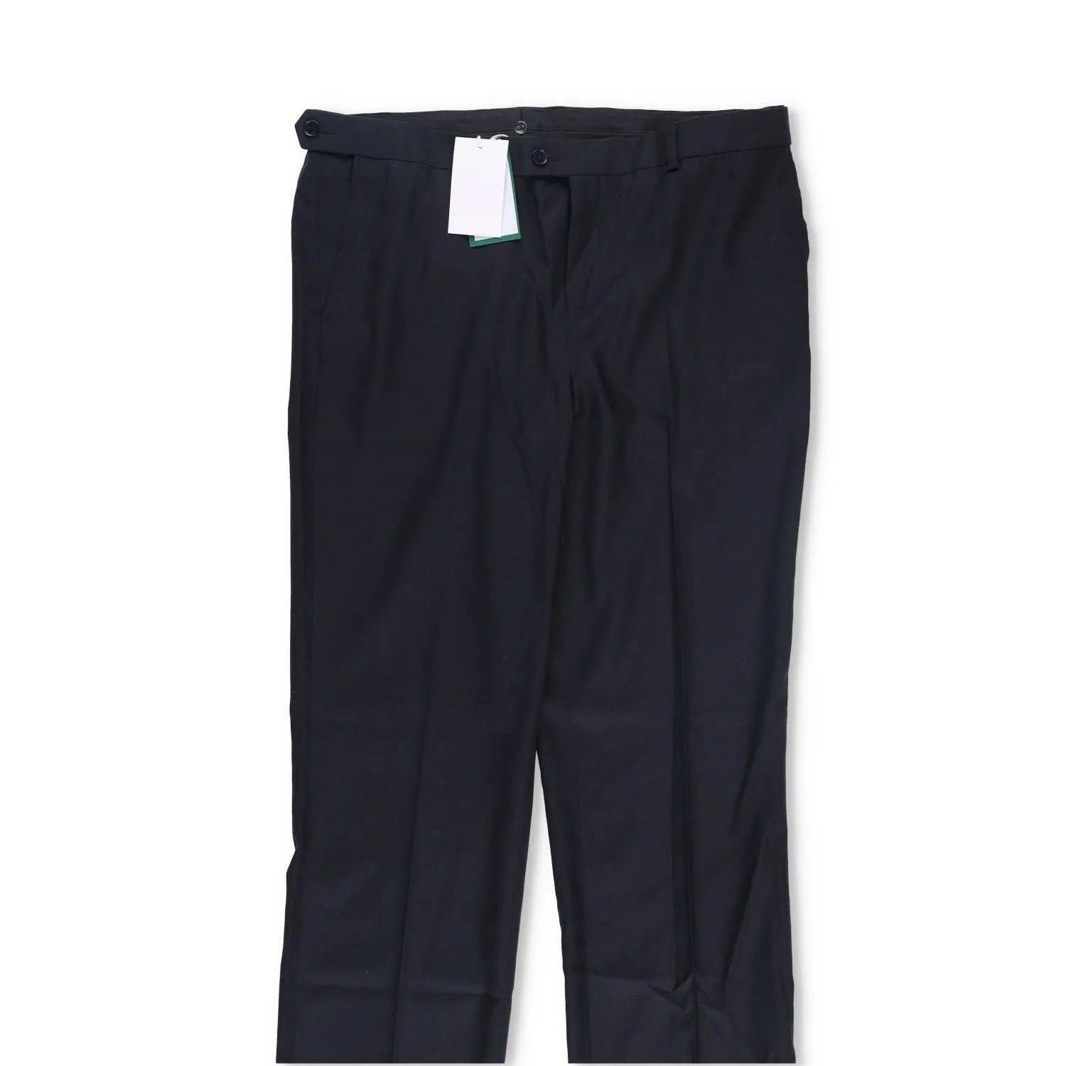 BETTTER Womens Double Waistband Trousers Slim Leg Black Grey Size L RRP 800 — View 12