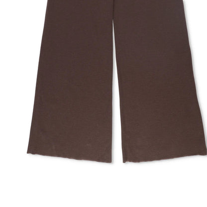 16ARLINGTON Womens Flared Joggers Wool Acrylic Blend Trousers Brown 12 RRP 680 — View 4