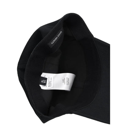 CANADA GOOSE Mens Tonal Cap Baseball Hat Black Front CG Logo Size M RRP 250 — View 8