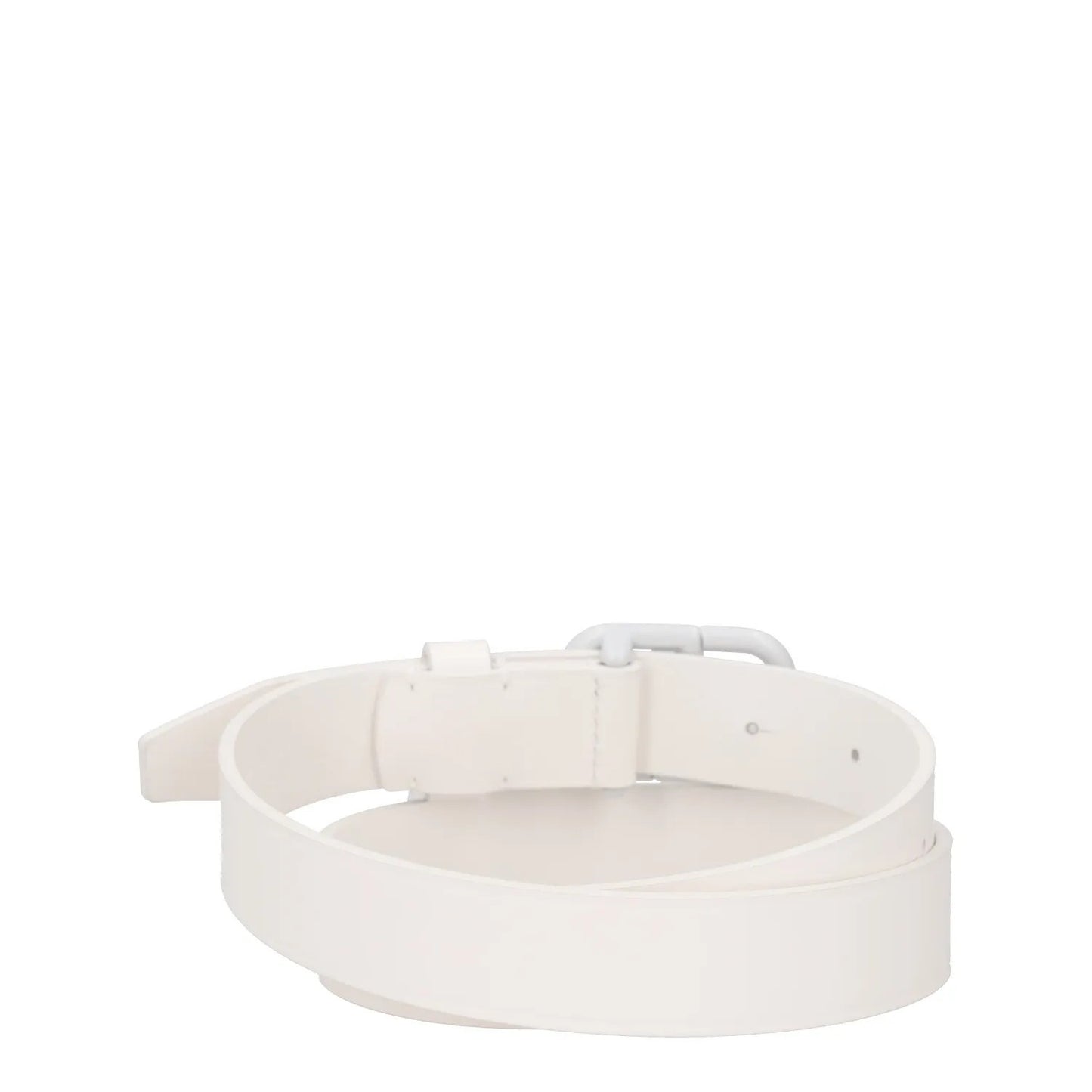 BALENCIAGA Womens Belt White Leather White Buckle Regular Width Size 70 RRP 360 — View 4