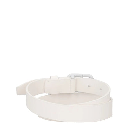 BALENCIAGA Womens Belt White Leather White Buckle Regular Width Size 70 RRP 360 — View 4