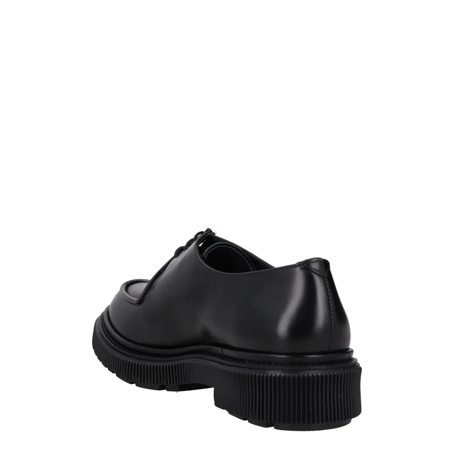 ADIEV Mens Loafers Black Patent Leather Lace Up Chunky Sole Casual UK 9 RRP 400 — View 5
