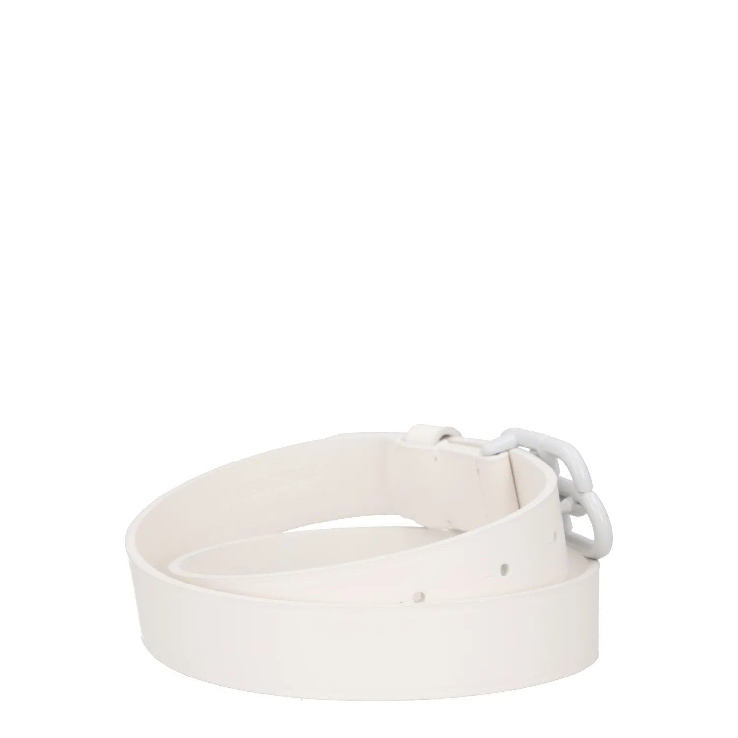 BALENCIAGA Womens Belt White Leather White Buckle Regular Width Size 70 RRP 360 — View 5