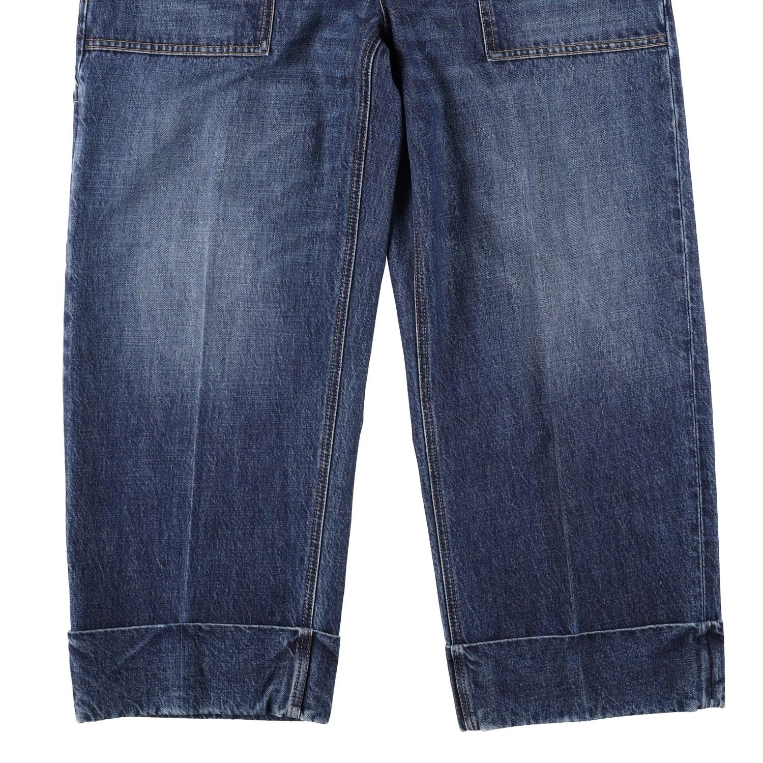 BOTTEGA VENETA Womens Jeans Straight High Waist Ankle Length Denim 40 RRP 860 — View 7