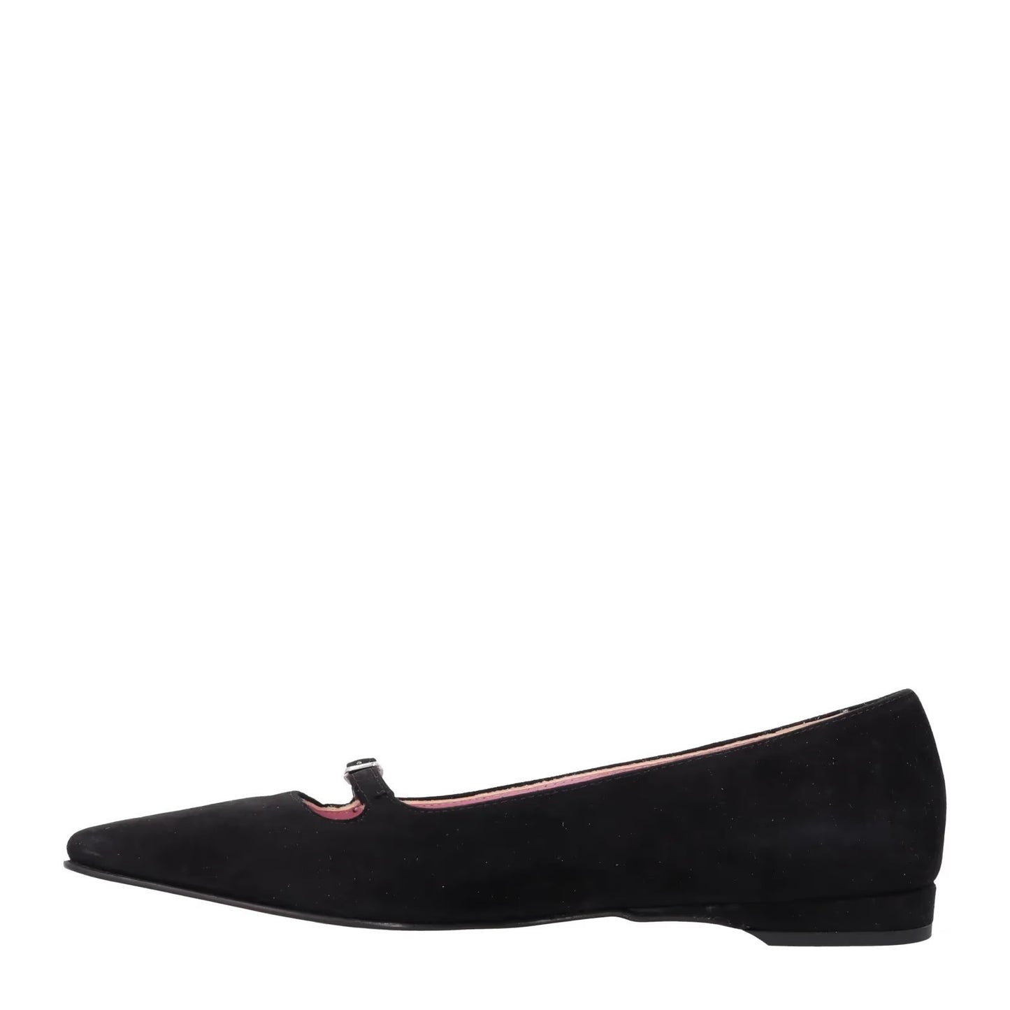 CAREL PARIS Womens Emilie 24 Ballet Flats Black Suede Leather Bow EU 36.5 RRP350 — View 4