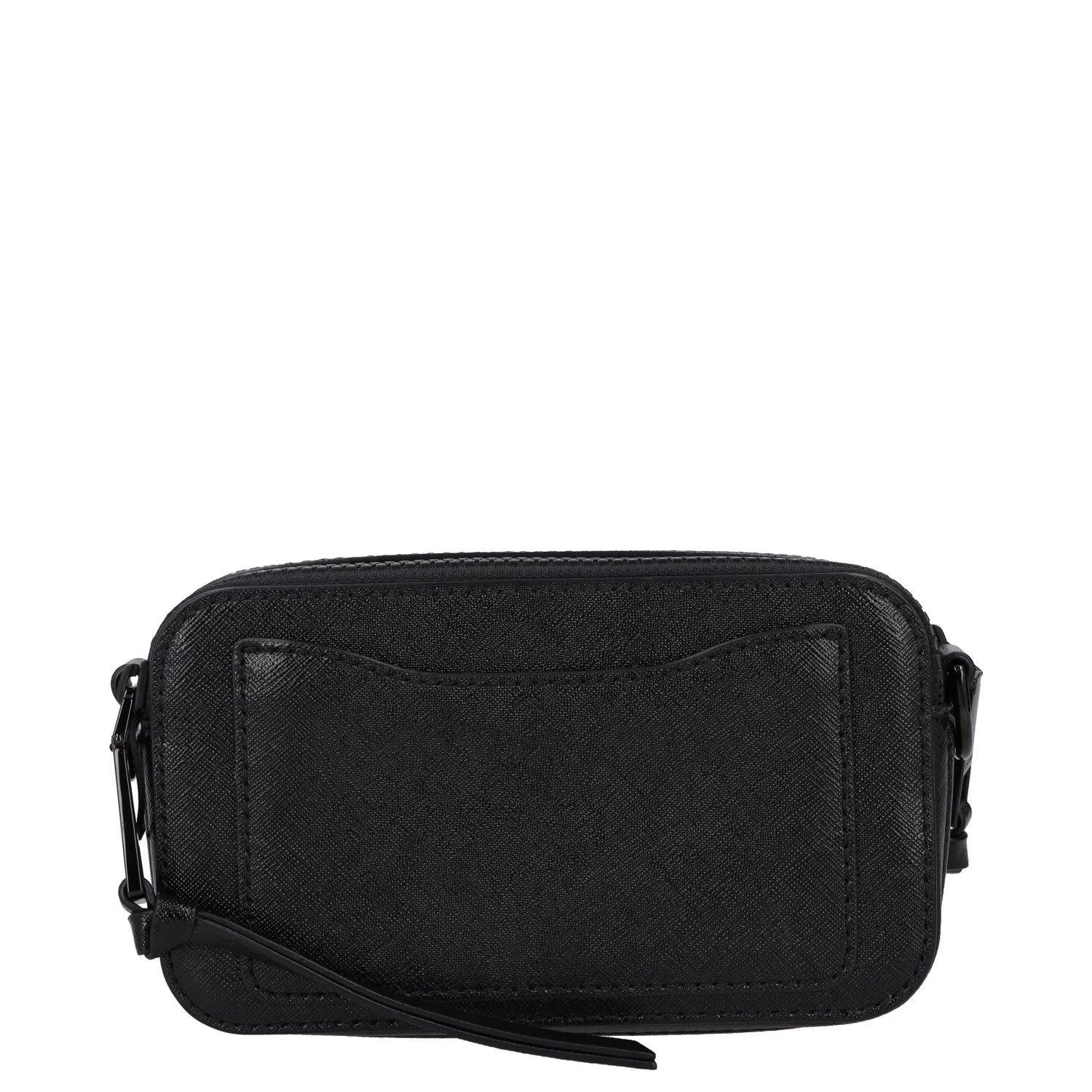 MARC JACOBS Womens Crossbody Handbag Black Leather Zip Closure M RRP 350 — View 4