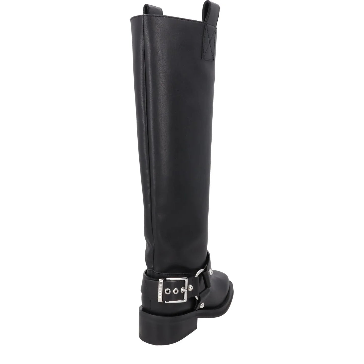 GANNI Womens Tubular High Black Knee High Bootie Synthetic Casual UK 3 RRP 725 — View 6