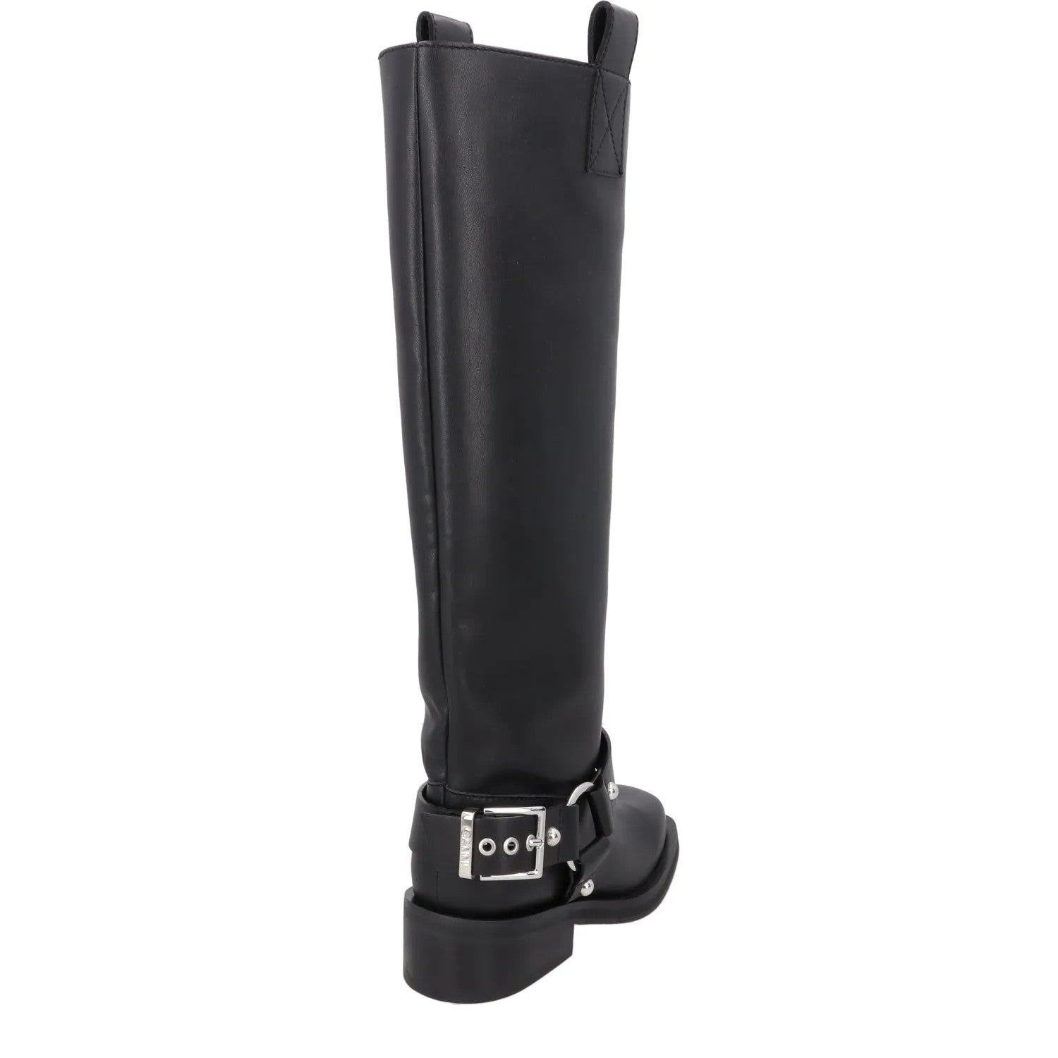 GANNI Womens Tubular High Black Knee High Bootie Synthetic Casual UK 3 RRP 725 — View 6