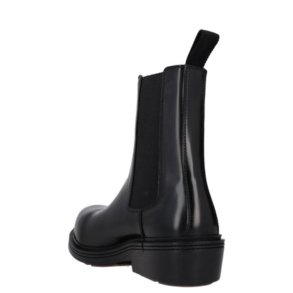 BOTTEGA VENETA Womens Chelsea Ankle Boot Vinyl Leather Black UK 8 RRP 1445 — View 5
