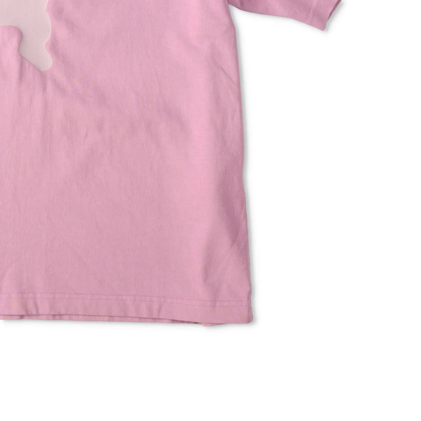 WE11 DONE Womens Pink Teddy Logo T-Shirt Cotton Animal Short Sleeve S RRP 250 — View 6
