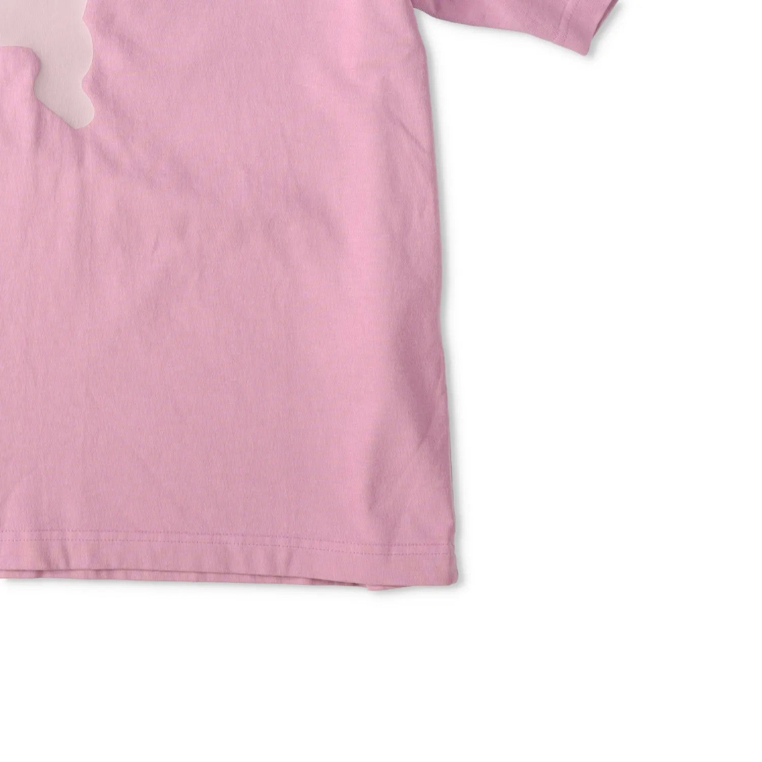 WE11 DONE Womens Pink Teddy Logo T-Shirt Cotton Animal Short Sleeve S RRP 250 — View 6