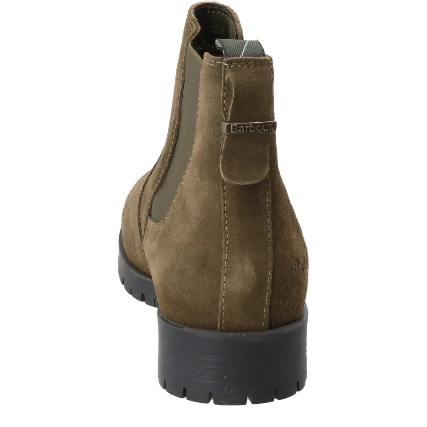BARBOUR Womens Nina Chelsea Boots Suede Casual Brown Slip On UK 3 RRP 129 — View 7