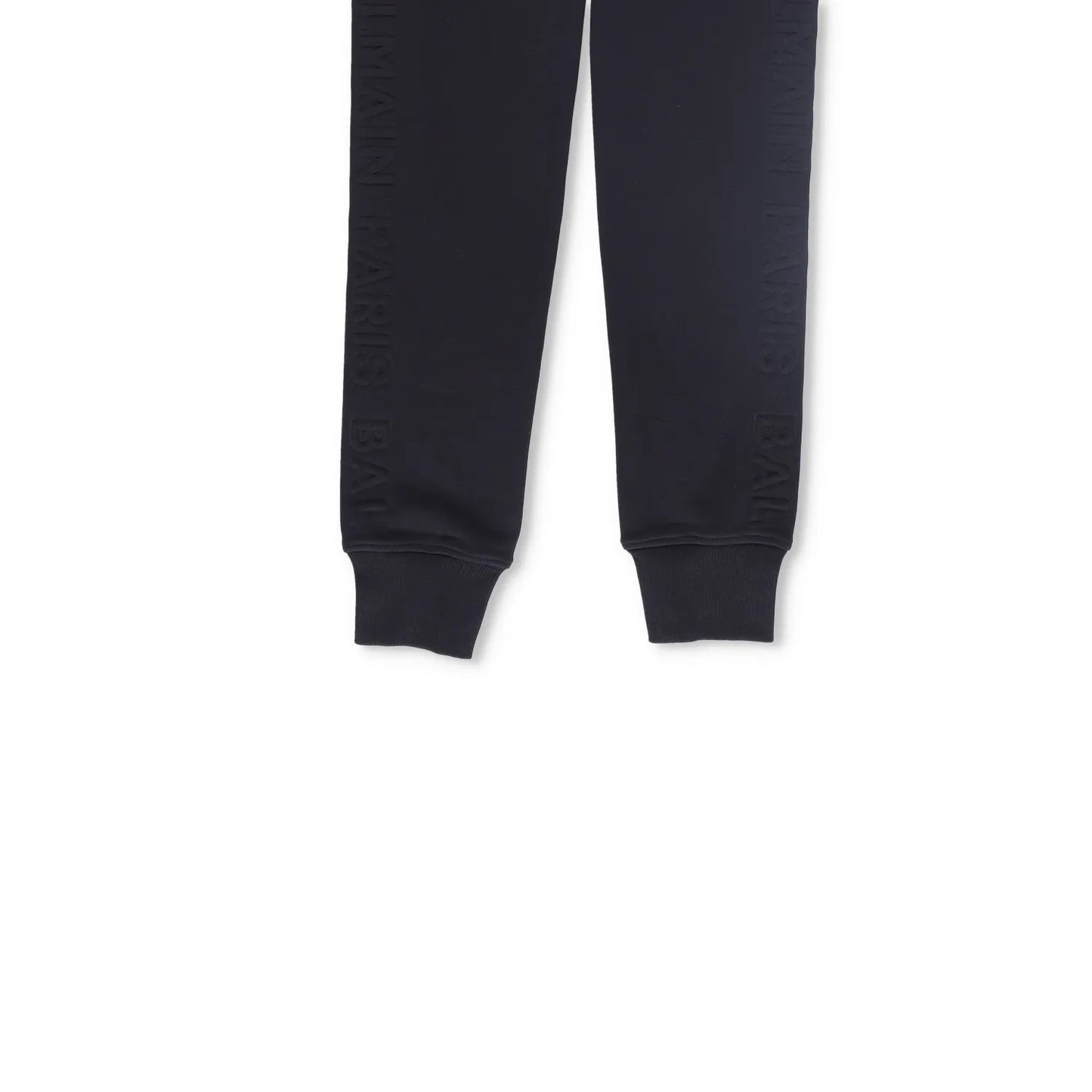 BALMAIN Mens Joggers Cotton Black Cuffed Elastic Drawstring Waist Size XS RRP425 — View 4
