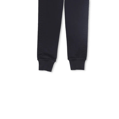 BALMAIN Mens Joggers Cotton Black Cuffed Elastic Drawstring Waist Size XS RRP425 — View 4