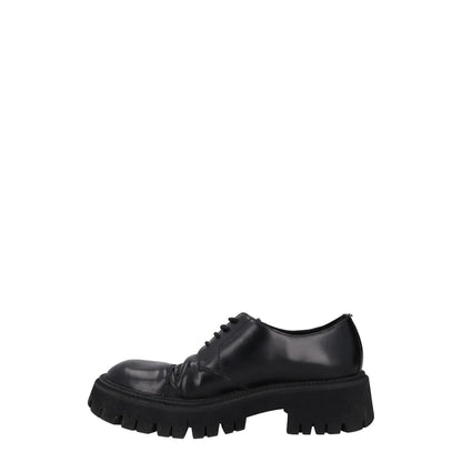 BALENCIAGA Mens Shoes Black Leather Chunky Sole Lace Up Casual UK 10 RRP 795 — View 4