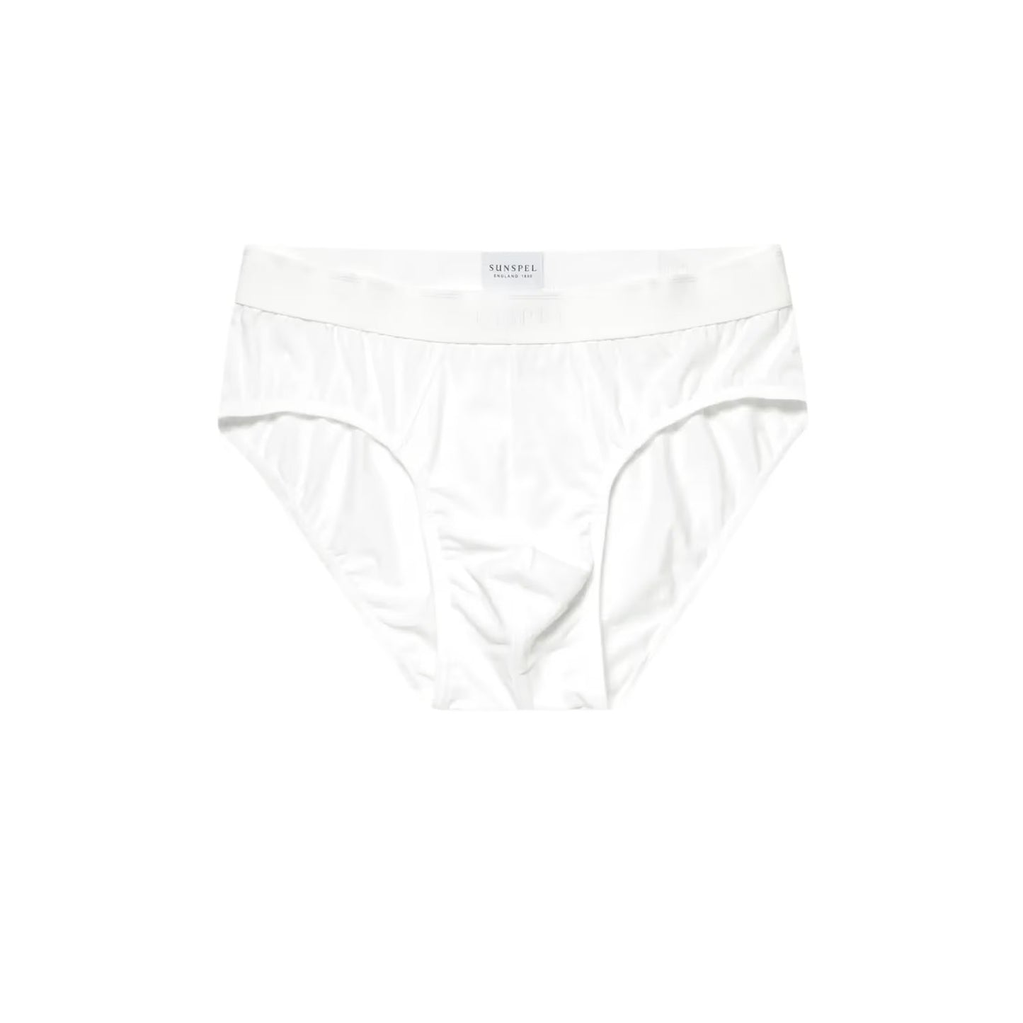 SUNSPEL Mens Sprfne 2 Button Briefs White Boxer Underwear Jersey Size XL RRP 30