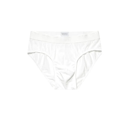 SUNSPEL Mens Sprfne 2 Button Briefs White Boxer Underwear Jersey Size XL RRP 30