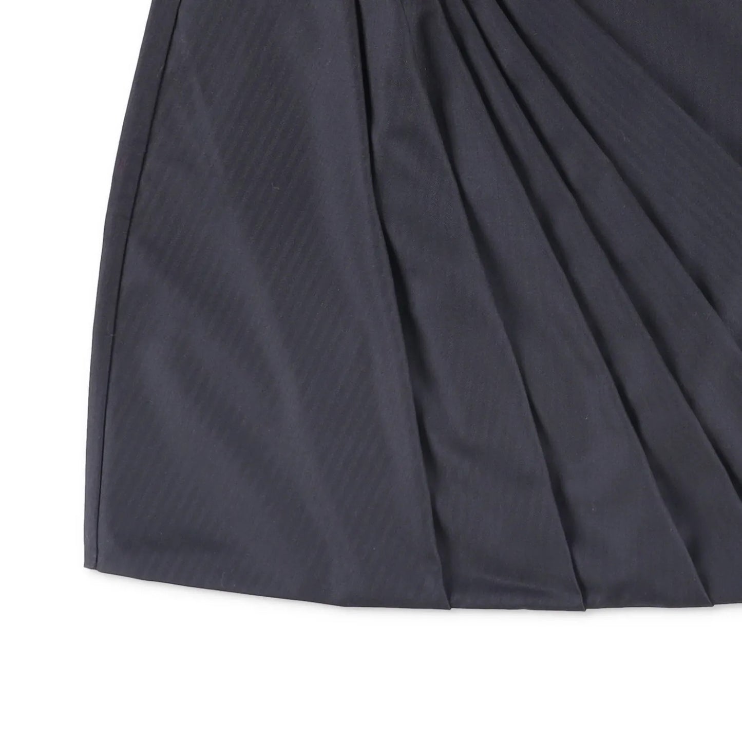 RACIL Womens Misha Mini Skirt Herringbone Wool High Waist Draped Black 4 RRP 420 — View 3
