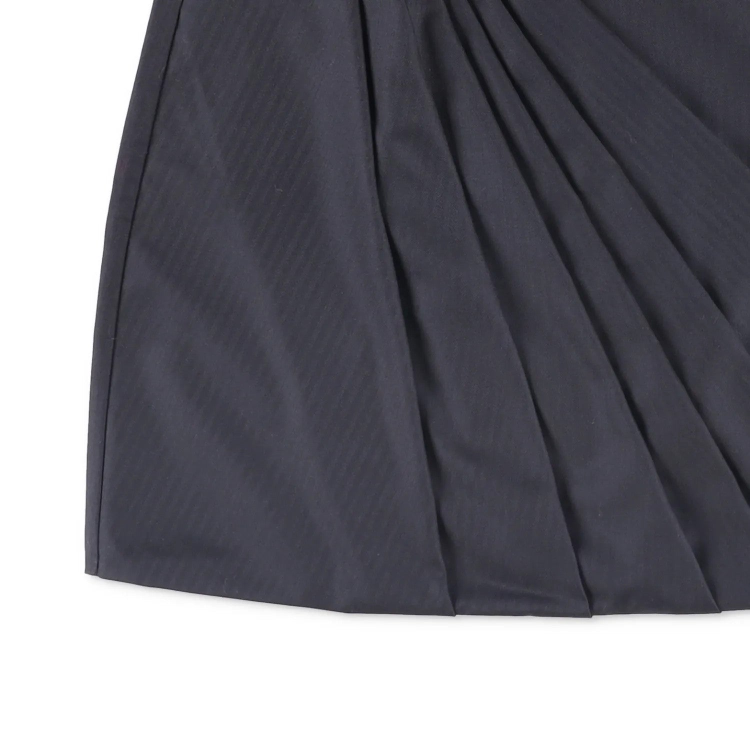 RACIL Womens Misha Mini Skirt Herringbone Wool High Waist Draped Black 4 RRP 420 — View 3