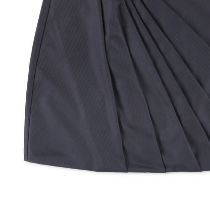 RACIL Womens Misha Mini Skirt Herringbone Wool High Waist Draped Black 4 RRP 420 — View 3