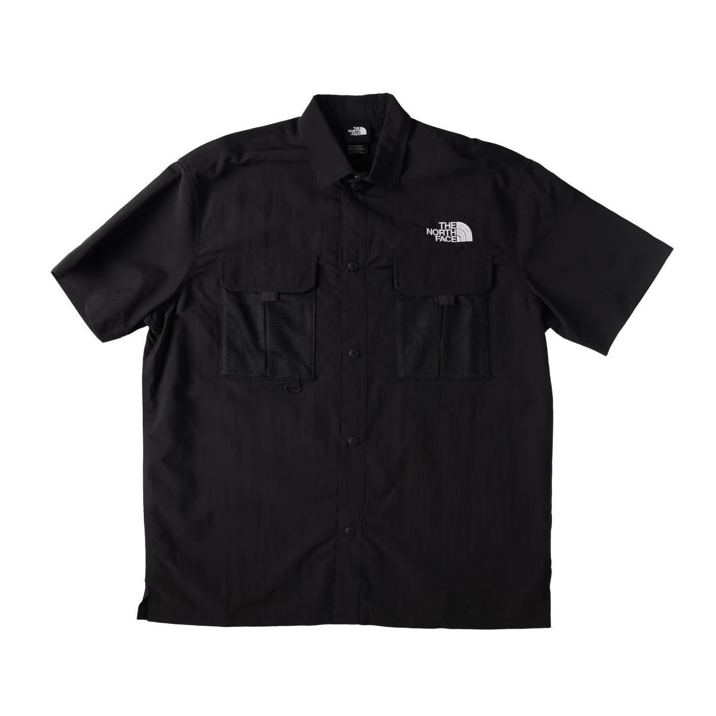 THE NORTH FACE Unisex Adults Nse Summer Shirt Black Collared Size M RRP 100