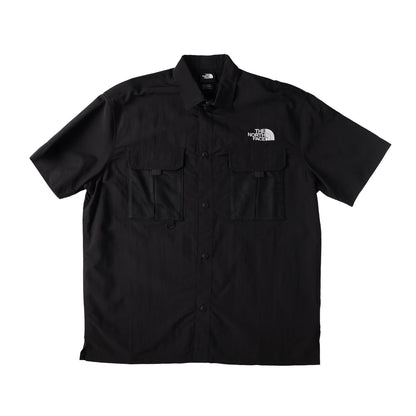 THE NORTH FACE Unisex Adults Nse Summer Shirt Black Collared Size M RRP 100