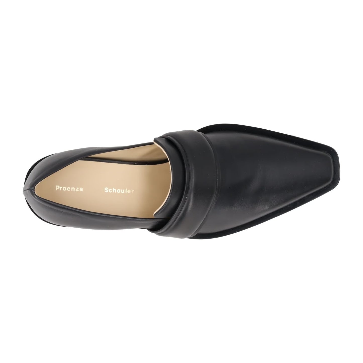 PROENZA SCHOULER Womens Bronco Loafers Black Leather Slip On EU 36 RRP 652.4 — View 7