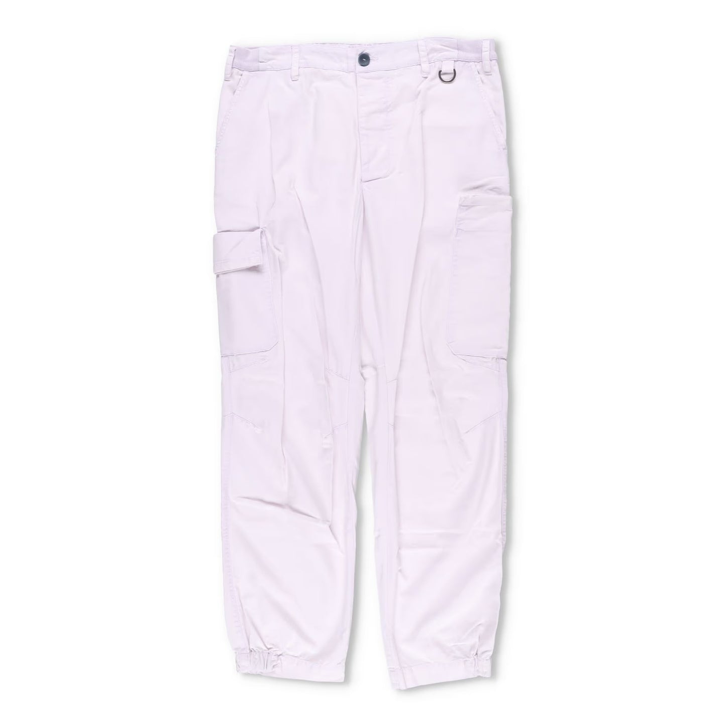 RANRA Mens Ranra Loftur Cargo Trousers Lilac Purple Side Pockets Size L RRP 370
