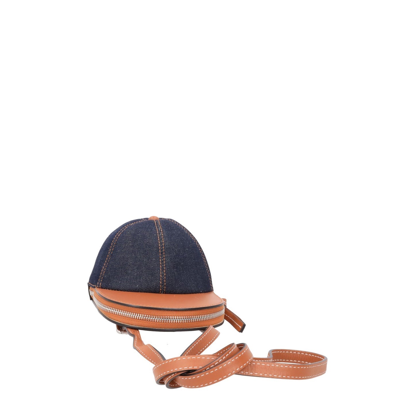 JW ANDERSON Leather Mini Nano Bag Coin Purse Handbag Denim RRP360 — View 7