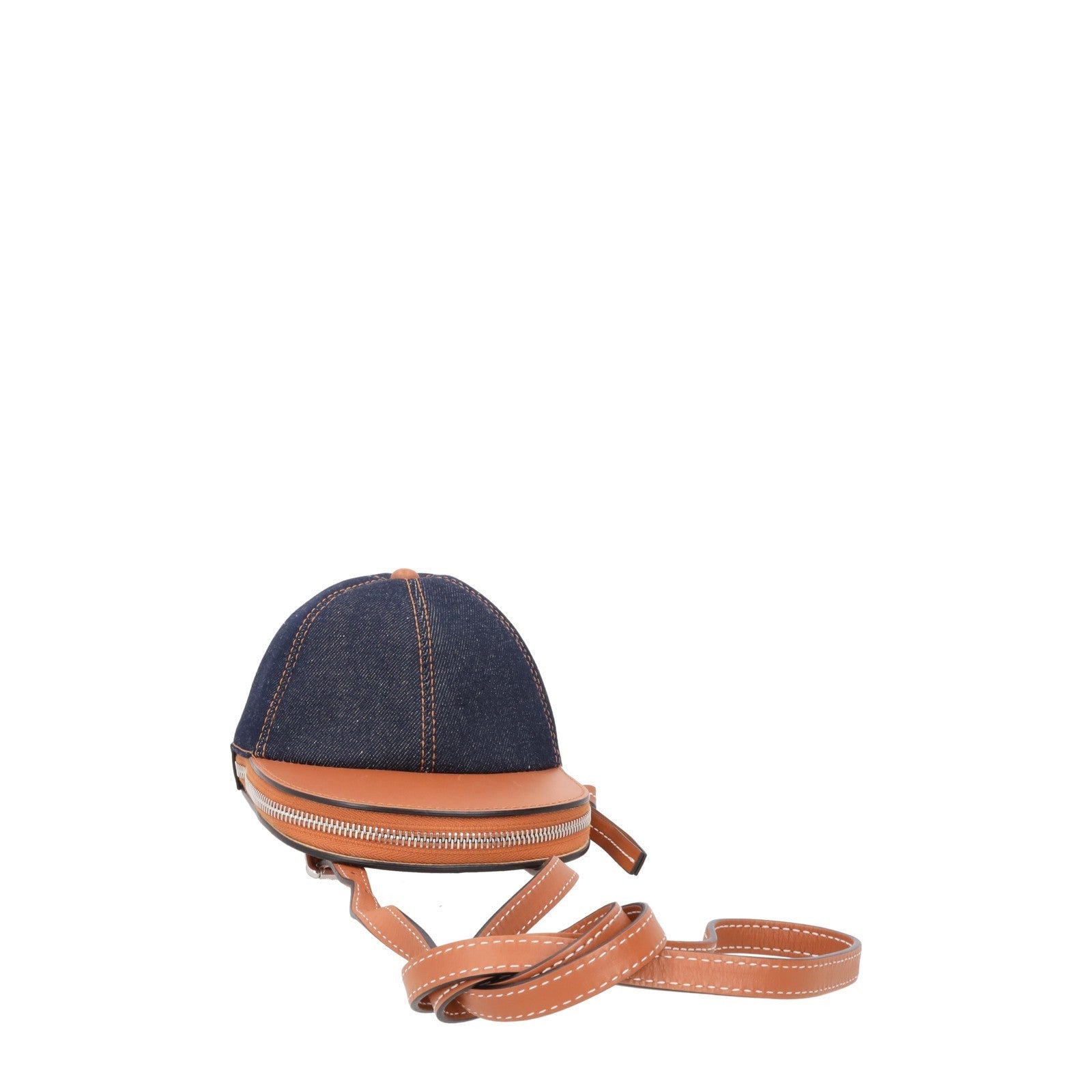 JW ANDERSON Leather Mini Nano Bag Coin Purse Handbag Denim RRP360 — View 7