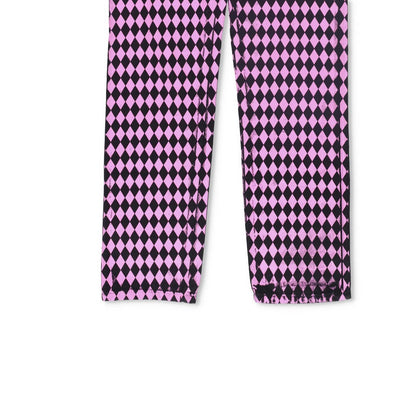 MAXIMILIAN Mens Trousers Diamond Pattern Pink Black Buttoned Size M RRP 300 — View 4