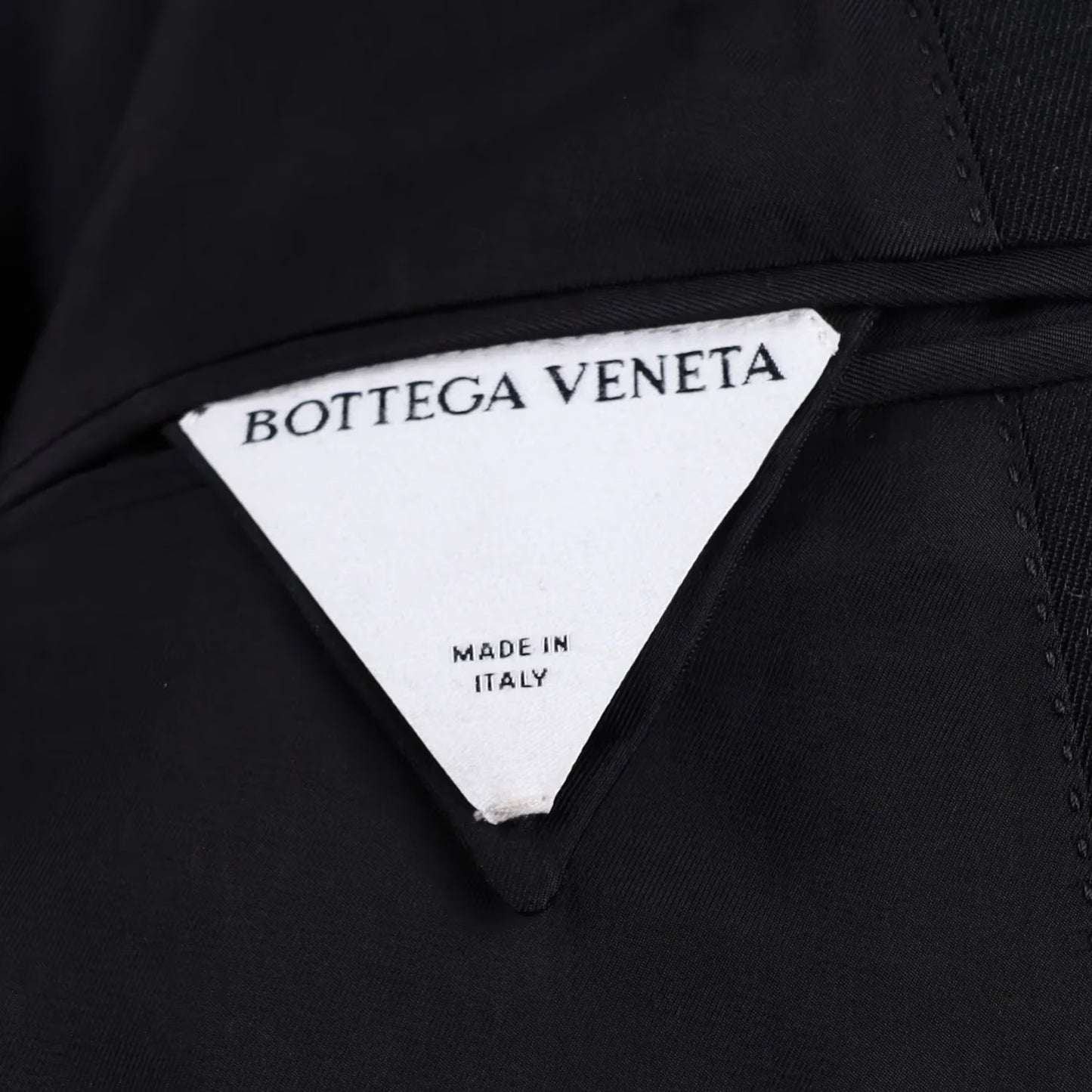BOTTEGA VENETA Womens Blazer Jacket Long Sleeve Double Breasted Black 42 RRP2060 — View 7