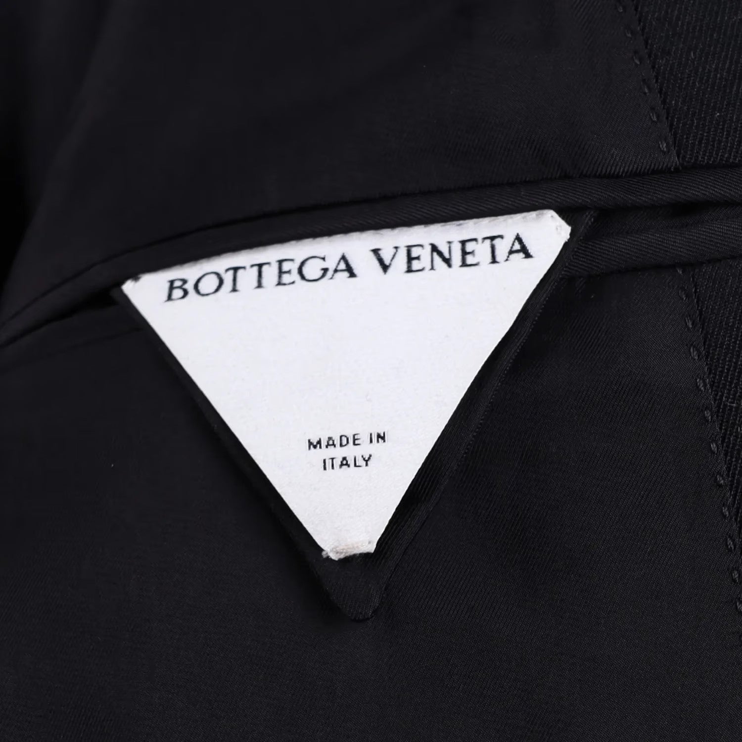 BOTTEGA VENETA Womens Blazer Jacket Long Sleeve Double Breasted Black 42 RRP2060 — View 7