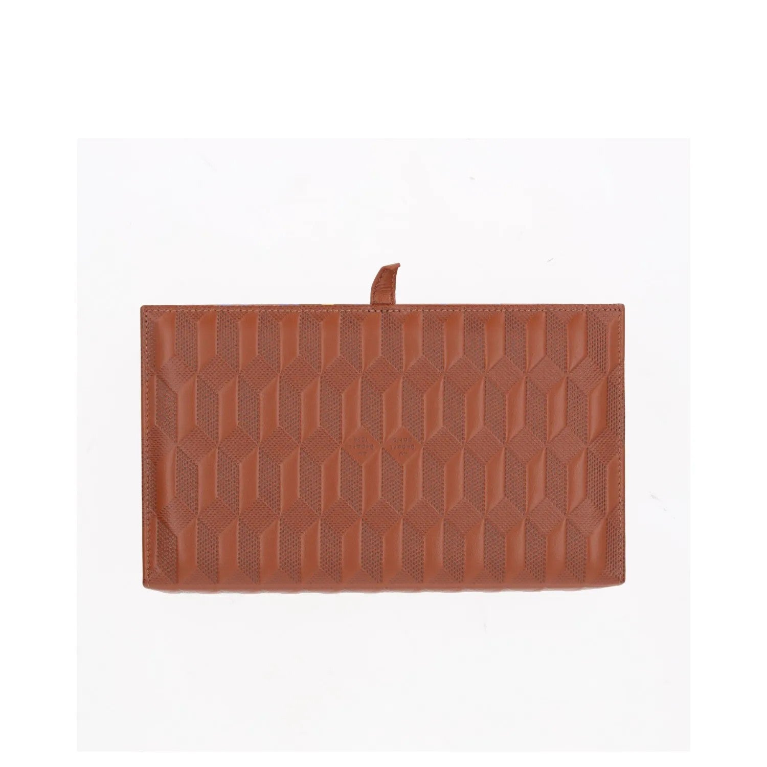 AUDEPART Jewellery Box Brown Leather All Over Print Rectangle Size 95 RRP 250 — View 5