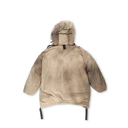 HOLDEN Mens Beige Hooded Puffer Jacket Nylon Polyamide Zip Closure S-M RRP 800 — View 12
