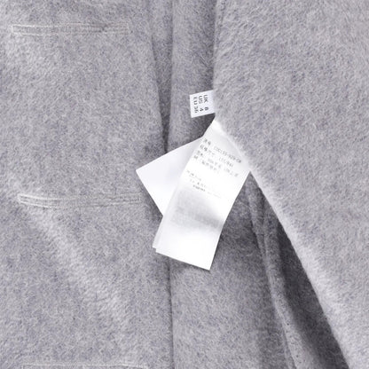 J.W.Anderson Mens Straight Fit Multi Button Grey Wool Blend Overcoat 8 RRP 1210 — View 11