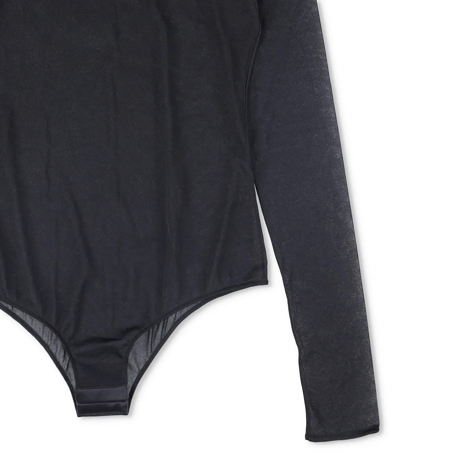 PRADA Womens Allinone Bodysuit High Neck Long Sleeve Fitted Black 38 RRP 770 — View 4