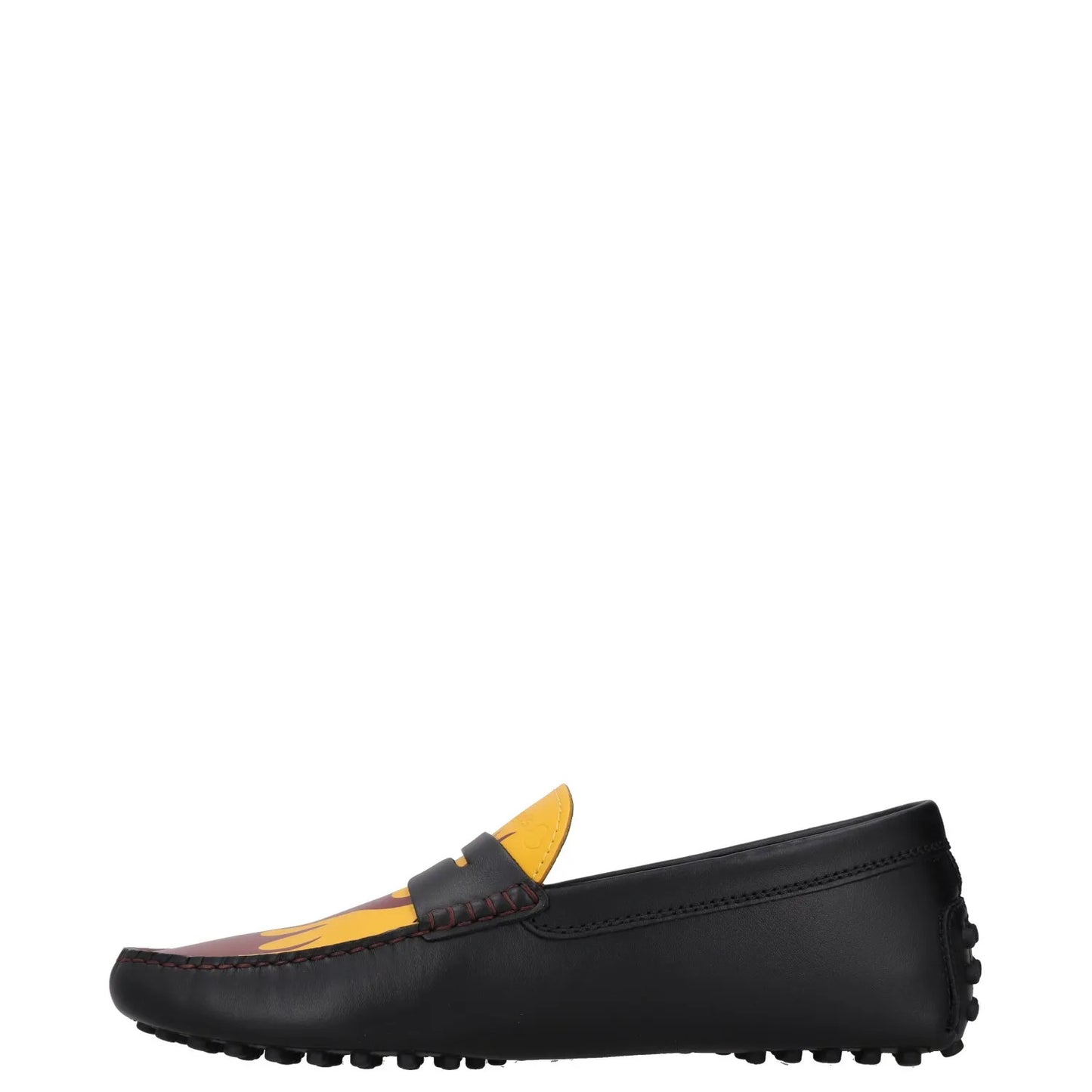 MONCLER GENIUS X PALM Mens Gommino Loafers Brown Casual Slip On UK 8 RRP 505 — View 4